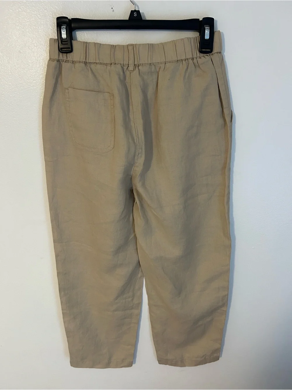 NWT Quince 100% European Linen Pants in Driftwood